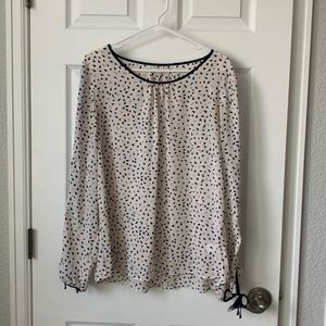 Maurices heart print blouse Xl